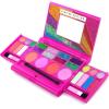 imagePlay22 Real Washable Kids Makeup Palette For Girl  My First Princess Make Up Set Include 4 Blushes 8 Eyeshadows 6 Lip Glosses 8 Glitter Glaze Mirror Brushes Eyeshadow Wand  Best Gift