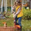 imagePlay22 Kids Garden Tool Set Toy 4Piece  Shovel Rake Hoe Leaf Rake Wooden Gardening Tools for Kids Best Outdoor Toys Gift for Boys and Girls