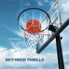 imagePortable Basketball Hoop 10 ft Adjustable  44in Shatterproof Backboard  Basketball Goal System 810 ft Adjustable Basketball Hoop for KidsAdults Indoor Outdoor Weatherproof Fillable Base