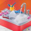 imagePlay22 17 Pc Kids Play Sink with Running Water  Kitchen Sink Toy  Toddler Sink Toy with Real Faucet ampamp Drain Dishes Utensils  Play Cooking Stove WPan  Kitchen Toys for Toddlers ampamp Kids