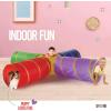 imagePlay22 4Way Play Tunnel For Kids To Crawl Through 8 Feet  Kids Play Tunnels For Toddlers IndoorOutdoor Fun For Kids Dogs Tunnel Ball Pit  Kids Pop Up Play Tent Tunnel Foldable Into A Carrying Bag