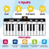 imagePlay22 Floor Piano Mat for Toddlers 71quot  24 Keys Piano Play Mat  Keyboard Playmat has Record Playback Demo Play Adjustable Vol  Best Piano Gift for Boys ampamp Girls