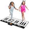 imagePlay22 Floor Piano Mat for Toddlers 71quot  24 Keys Piano Play Mat  Keyboard Playmat has Record Playback Demo Play Adjustable Vol  Best Piano Gift for Boys ampamp Girls