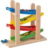 imagePlay22 Wooden Car Ramps Race  4 Level Toy Car Ramp Race Track Includes 4 Wooden Toy Cars  My First Baby Toys  Toddler Race Car Ramp Toy Set is A Great Gift for Boys and Girls  Original by Play22