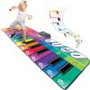 imagePlay22 6 ft Floor Piano Mat for Toddlers  Giant Piano Playmat 24 Keys 8 Musical Instruments Adjustable Vol Built in Songs Record ampamp Playback  Best Musical Toy Gift for Boys ampamp Girls Ages 310