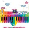 imagePlay22 6 ft Floor Piano Mat for Toddlers  Giant Piano Playmat 24 Keys 8 Musical Instruments Adjustable Vol Built in Songs Record ampamp Playback  Best Musical Toy Gift for Boys ampamp Girls Ages 310