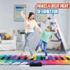 imagePlay22 6 ft Floor Piano Mat for Toddlers  Giant Piano Playmat 24 Keys 8 Musical Instruments Adjustable Vol Built in Songs Record ampamp Playback  Best Musical Toy Gift for Boys ampamp Girls Ages 310