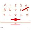 imagePlay22 Magnetic Drawing Board  STEM Educational Learning Numbers Kids Letter Board  Writing Board for Kids Erasable  Magnetic Doodle Board  Best Gift for Kids Numbers
