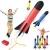 imagePlay22 Toy Rocket Launcher for Kids Shoots Up to 100 Feet  Play Launch Rocket Includes 6 Foam Rockets 3 Colors  Best Birthday Gift for Boys and Girls Fun Outdoor Toys for Kids Age 3 Years