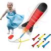 imagePlay22 Toy Rocket Launcher for Kids Shoots Up to 100 Feet  Play Launch Rocket Includes 6 Foam Rockets 3 Colors  Best Birthday Gift for Boys and Girls Fun Outdoor Toys for Kids Age 3 Years