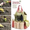 imageGardening Tools Set of 10  Complete Heavy Duty Garden Tools Set with Fashion Handbag  Durable Gardening Supplies Kit Ideal Garden Gifts for Women