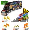 imagePlay22 Semi Truck Toys for Boys Ages 35  17 in 1 Kids Toys Truck Transport Car Carrier with 6 Cars 11 Accessories Birthday Gifts Toys for 3 Year Old Boys Toddler Boy Toys
