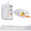 image6 Set Packing Cubes for Suitcases Travel Organizer Bags for Carry on Luggage Veken Suitcase Organizer Bags Set for Travel Essentials Travel Accessories in 4 SizesExtra Large Large Medium Small09Marble White