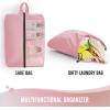 image6 Set Packing Cubes for Suitcases Travel Organizer Bags for Carry on Luggage Veken Suitcase Organizer Bags Set for Travel Essentials Travel Accessories in 4 SizesExtra Large Large Medium Small02Pink