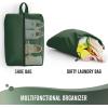 image6 Set Packing Cubes for Suitcases Travel Organizer Bags for Carry on Luggage Veken Suitcase Organizer Bags Set for Travel Essentials Travel Accessories in 4 SizesExtra Large Large Medium Small11Olive Green