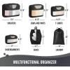 image6 Set Packing Cubes for Suitcases Travel Organizer Bags for Carry on Luggage Veken Suitcase Organizer Bags Set for Travel Essentials Travel Accessories in 4 SizesExtra Large Large Medium Small06Jet Black
