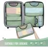 image6 Set Packing Cubes for Suitcases Travel Organizer Bags for Carry on Luggage Veken Suitcase Organizer Bags Set for Travel Essentials Travel Accessories in 4 SizesExtra Large Large Medium Small10Matcha Green