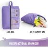 image6 Set Packing Cubes for Suitcases Travel Organizer Bags for Carry on Luggage Veken Suitcase Organizer Bags Set for Travel Essentials Travel Accessories in 4 SizesExtra Large Large Medium Small04Purple