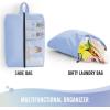 image6 Set Packing Cubes for Suitcases Travel Organizer Bags for Carry on Luggage Veken Suitcase Organizer Bags Set for Travel Essentials Travel Accessories in 4 SizesExtra Large Large Medium Small03Light Blue