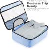 image6 Set Packing Cubes for Suitcases Travel Organizer Bags for Carry on Luggage Veken Suitcase Organizer Bags Set for Travel Essentials Travel Accessories in 4 SizesExtra Large Large Medium Small03Light Blue