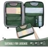 image6 Set Packing Cubes for Suitcases Travel Organizer Bags for Carry on Luggage Veken Suitcase Organizer Bags Set for Travel Essentials Travel Accessories in 4 SizesExtra Large Large Medium Small11Olive Green
