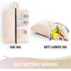 image6 Set Packing Cubes for Suitcases Travel Organizer Bags for Carry on Luggage Veken Suitcase Organizer Bags Set for Travel Essentials Travel Accessories in 4 SizesExtra Large Large Medium Small05Cream