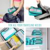 imageVeken 8 Set Packing Cubes for Suitcases Travel Bag Organizers for Carry on Luggage Suitcase Organizer Bags Set for Travel Essentials Travel Accessories in 4 SizesExtra Large Large Medium Small08Teal