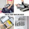 imageVeken 8 Set Packing Cubes for Suitcases Travel Bag Organizers for Carry on Luggage Suitcase Organizer Bags Set for Travel Essentials Travel Accessories in 4 SizesExtra Large Large Medium Small03Gray