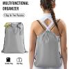 imageVeken 8 Set Packing Cubes for Suitcases Travel Bag Organizers for Carry on Luggage Suitcase Organizer Bags Set for Travel Essentials Travel Accessories in 4 SizesExtra Large Large Medium Small03Gray
