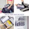imageVeken 8 Set Packing Cubes for Suitcases Travel Bag Organizers for Carry on Luggage Suitcase Organizer Bags Set for Travel Essentials Travel Accessories in 4 SizesExtra Large Large Medium Small06Dusty Purple