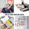 imageVeken 8 Set Packing Cubes for Suitcases Travel Bag Organizers for Carry on Luggage Suitcase Organizer Bags Set for Travel Essentials Travel Accessories in 4 SizesExtra Large Large Medium Small02Cream
