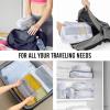 imageVeken 8 Set Packing Cubes for Suitcases Travel Bag Organizers for Carry on Luggage Suitcase Organizer Bags Set for Travel Essentials Travel Accessories in 4 SizesExtra Large Large Medium Small19White Marble