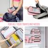 imageVeken 8 Set Packing Cubes for Suitcases Travel Bag Organizers for Carry on Luggage Suitcase Organizer Bags Set for Travel Essentials Travel Accessories in 4 SizesExtra Large Large Medium Small04Pink