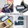imageVeken 8 Set Packing Cubes for Suitcases Travel Bag Organizers for Carry on Luggage Suitcase Organizer Bags Set for Travel Essentials Travel Accessories in 4 SizesExtra Large Large Medium Small07Blue Floral