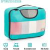 imageVeken 8 Set Packing Cubes for Suitcases Travel Bag Organizers for Carry on Luggage Suitcase Organizer Bags Set for Travel Essentials Travel Accessories in 4 SizesExtra Large Large Medium Small08Teal