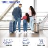 imageVeken 8 Set Packing Cubes for Suitcases Travel Bag Organizers for Carry on Luggage Suitcase Organizer Bags Set for Travel Essentials Travel Accessories in 4 SizesExtra Large Large Medium Small13Klein Blue