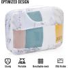 imageVeken 8 Set Packing Cubes for Suitcases Travel Bag Organizers for Carry on Luggage Suitcase Organizer Bags Set for Travel Essentials Travel Accessories in 4 SizesExtra Large Large Medium Small19White Marble
