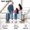 imageVeken 8 Set Packing Cubes for Suitcases Travel Bag Organizers for Carry on Luggage Suitcase Organizer Bags Set for Travel Essentials Travel Accessories in 4 SizesExtra Large Large Medium Small11Dark Green