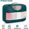 imageVeken 8 Set Packing Cubes for Suitcases Travel Bag Organizers for Carry on Luggage Suitcase Organizer Bags Set for Travel Essentials Travel Accessories in 4 SizesExtra Large Large Medium Small09Dark Teal