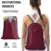 imageVeken 8 Set Packing Cubes for Suitcases Travel Bag Organizers for Carry on Luggage Suitcase Organizer Bags Set for Travel Essentials Travel Accessories in 4 SizesExtra Large Large Medium Small15Wine Red