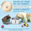 imageVeken 95oz28L Pet Fountain Automatic Cat Water Fountain Dog Water Dispenser with Replacement Filters for Cats Dogs Multiple Pets Space Black PlasticGrey