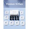 imageVeken Cat Water Fountain Filter Classic 4 Pack Replacement Filters ampamp 4 Pack Replacement PreFilter Sponges for 67oz 95oz 135oz Automatic Pet Fountain Dog Water Dispenser8 Filters8 Sponges