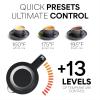imageVeken Electric Tea Kettle 17 Liters 1500W Temperature Control Keep Warm Digital Display Automatic Shut Off Hot Water Boiler Heater Pot Glass Boiling Teapot Kitchen Boil Kettles BlackBlack