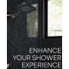 imageVeken Rain Shower Head 118 Inch Large Rectangular Rainfall Showerhead Adjustable Stainless Steel 11 inch Extension Arm Detachable Waterfall Rain Fall Showerheads with AntiClog Nozzles ChromeChrome