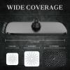 imageVeken 118 Inch Rain Shower Head ComboUpgraded 2in1 slide bar Shower Heads Wide Rainfall Showerhead with 6 Handheld Water Spray  Dual Shower with Extension Arm  Matte BlackMattee Black