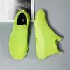 imageGSLMOLN Mens Womens Fashion Sneakers Unisex Slip on UltraSock Knit Soft Sole Breathable Lightweight Casual Walking ShoesGreen1