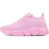 imageGSLMOLN Mens Womens Fashion Sneakers Unisex Slip on UltraSock Knit Soft Sole Breathable Lightweight Casual Walking ShoesPink