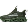 imageGSLMOLN Womens Walking Shoes Mesh Non Slip Gym Sports Casual Fashion SneakersArmyGreen2