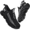 imageGSLMOLN Womens Walking Shoes Mesh Non Slip Gym Sports Casual Fashion SneakersBlack2