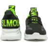 imageGSLMOLN Womens Walking Shoes Mesh Non Slip Gym Sports Casual Fashion SneakersBlackGreen